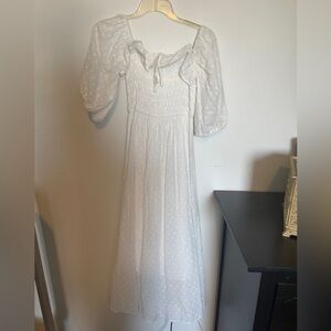 White Prairie Dress